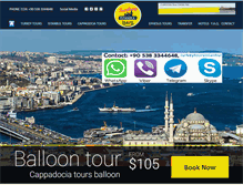 Tablet Screenshot of istanbultravelturkey.com